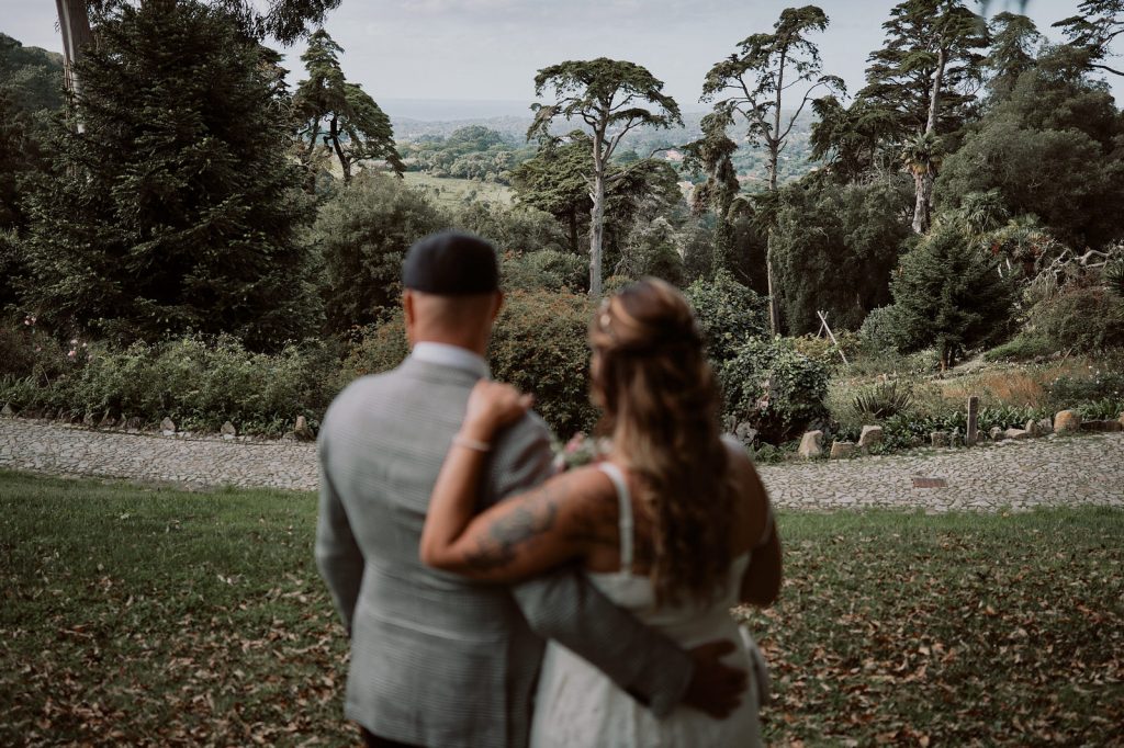 view of the ocean from monserrate sintra